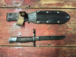 Japanese Type 30 Bayonet Converted into a Knife