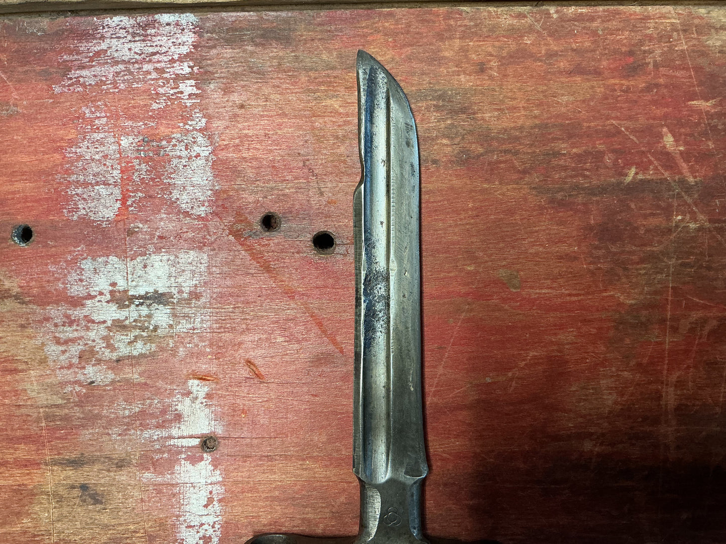 Japanese Type 30 Bayonet Converted into a Knife