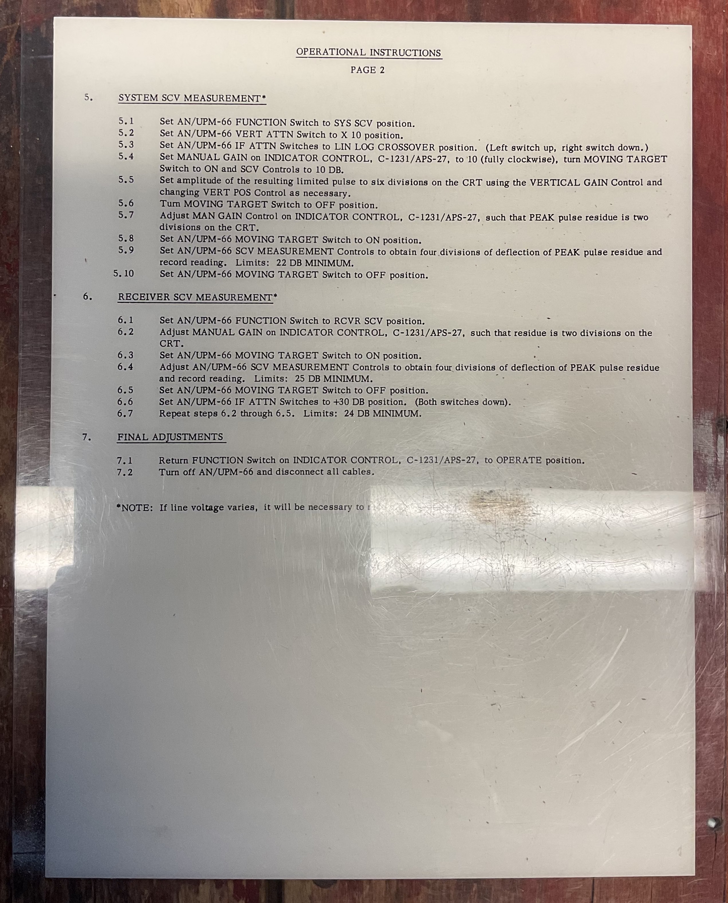 1955 Preliminary Instruction Book for Radar Test Set AN/UPM-66 – Motorola Defense Division