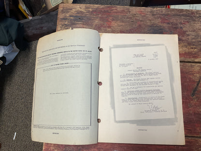 WWII Air Service Command VHF Fighter Control Equipment Handbook – Restricted Signal Section Manual (1943)