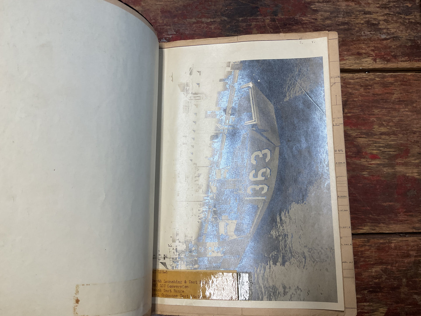 WWII U.S. Navy LCT(6) 622-1465 Landing Craft Tank Booklet Plans – Manitowoc Shipbuilding Co. – July 1, 1944