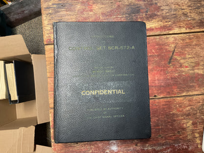 WWII Bendix SCS-3 Mobile Control Net System Technical Manual – Control Set SCR-512-A – Confidential