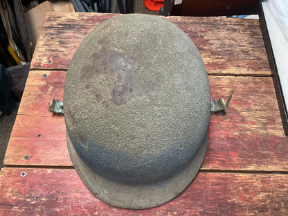 U.S. M1 Combat Helmet with Fiberglass Liner & Mitchell Pattern Camouflage Cover – Vietnam Era
