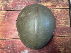 Bulgarian M36 Type C Steel Combat Helmet with Original Liner & Decal