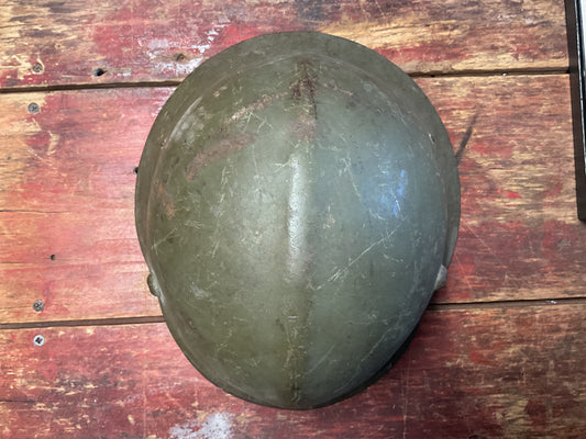 Bulgarian M36 Type C Steel Combat Helmet with Original Liner & Decal
