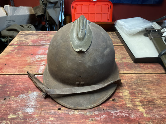 WWII Era French M26 Adrian Helmet