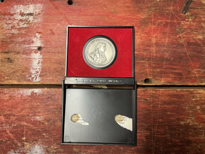 “America’s First Medals” Comitia Americana Medal – Henry Lee at Paulus Hook Commemorative Medal with Display Case