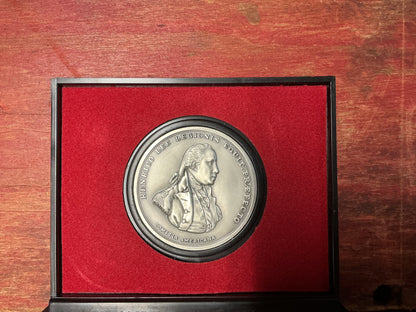 “America’s First Medals” Comitia Americana Medal – Henry Lee at Paulus Hook Commemorative Medal with Display Case
