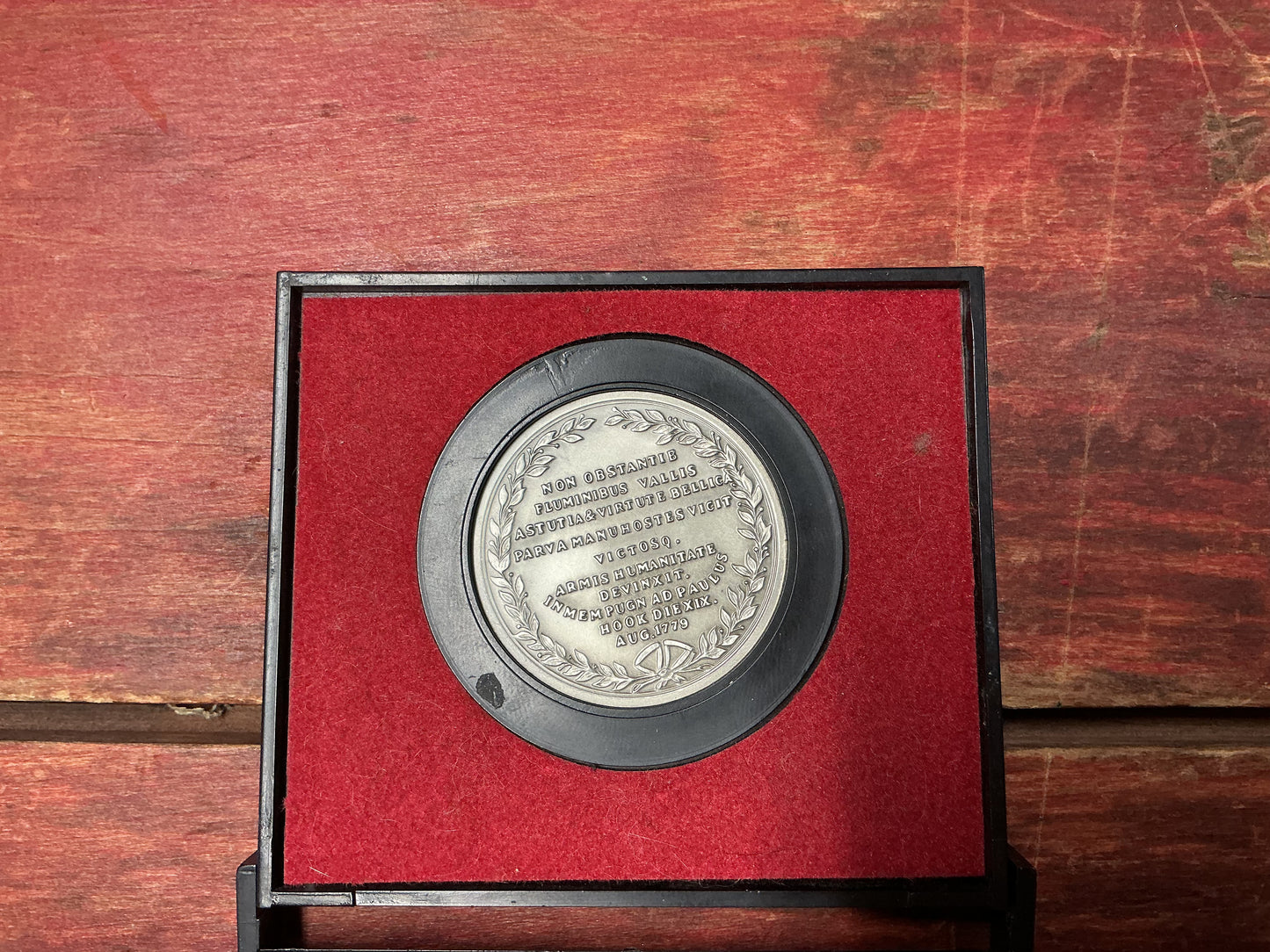 “America’s First Medals” Comitia Americana Medal – Henry Lee at Paulus Hook Commemorative Medal with Display Case