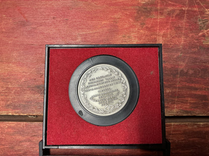 “America’s First Medals” Comitia Americana Medal – Henry Lee at Paulus Hook Commemorative Medal with Display Case
