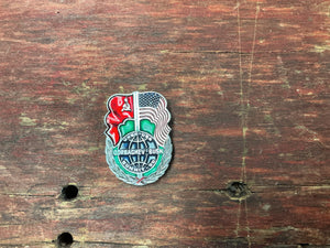1990 USA–USSR Summit Pin Badge – Gorbachev & Bush Cold War Commemorative