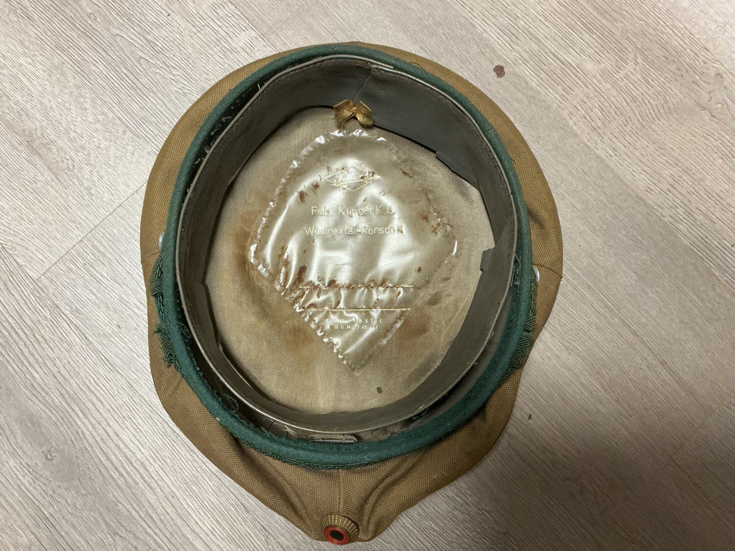 German Visor Cap (Incomplete)
