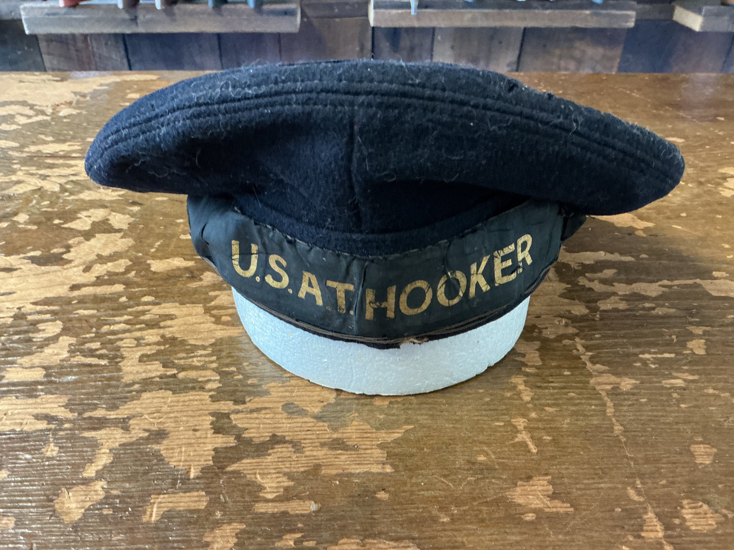 USAT Hooker Sailor Cap – Vintage Maritime / Naval Uniform Cap