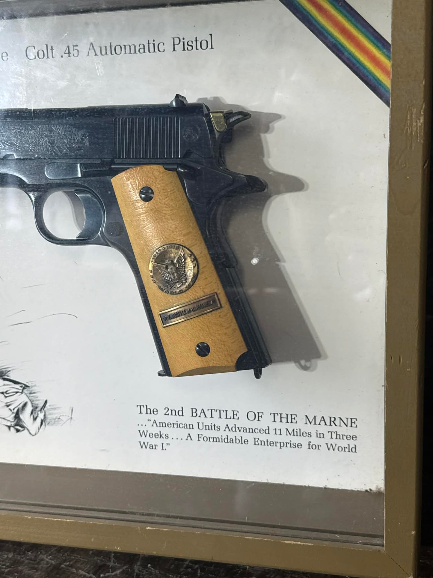 Colt 1911 World War I Commemorative Pistol – 2nd Battle of the Marne