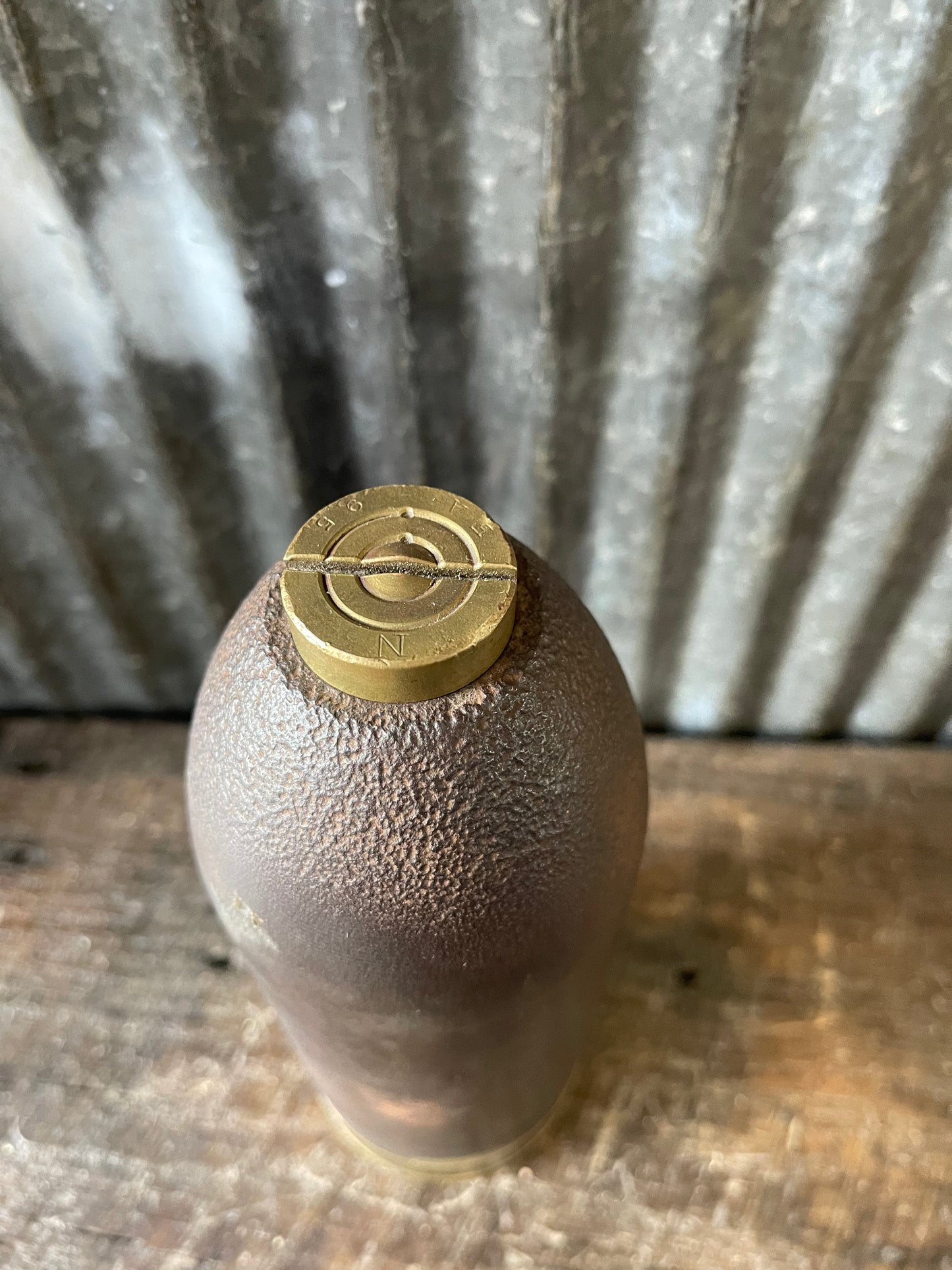 Civil War Stafford/Eureka Artillery Shell – Inert Display Projectile