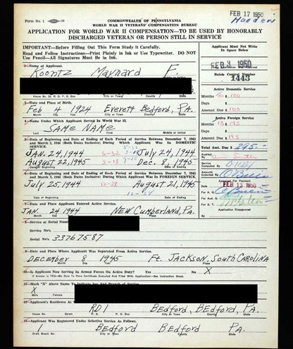 1940 Walther PPK – 7.65mm (.32 ACP) – Early Wartime Commercial – Eagle/N Proofed – WWII Veteran Bring-Back with Papers & GJH Holster