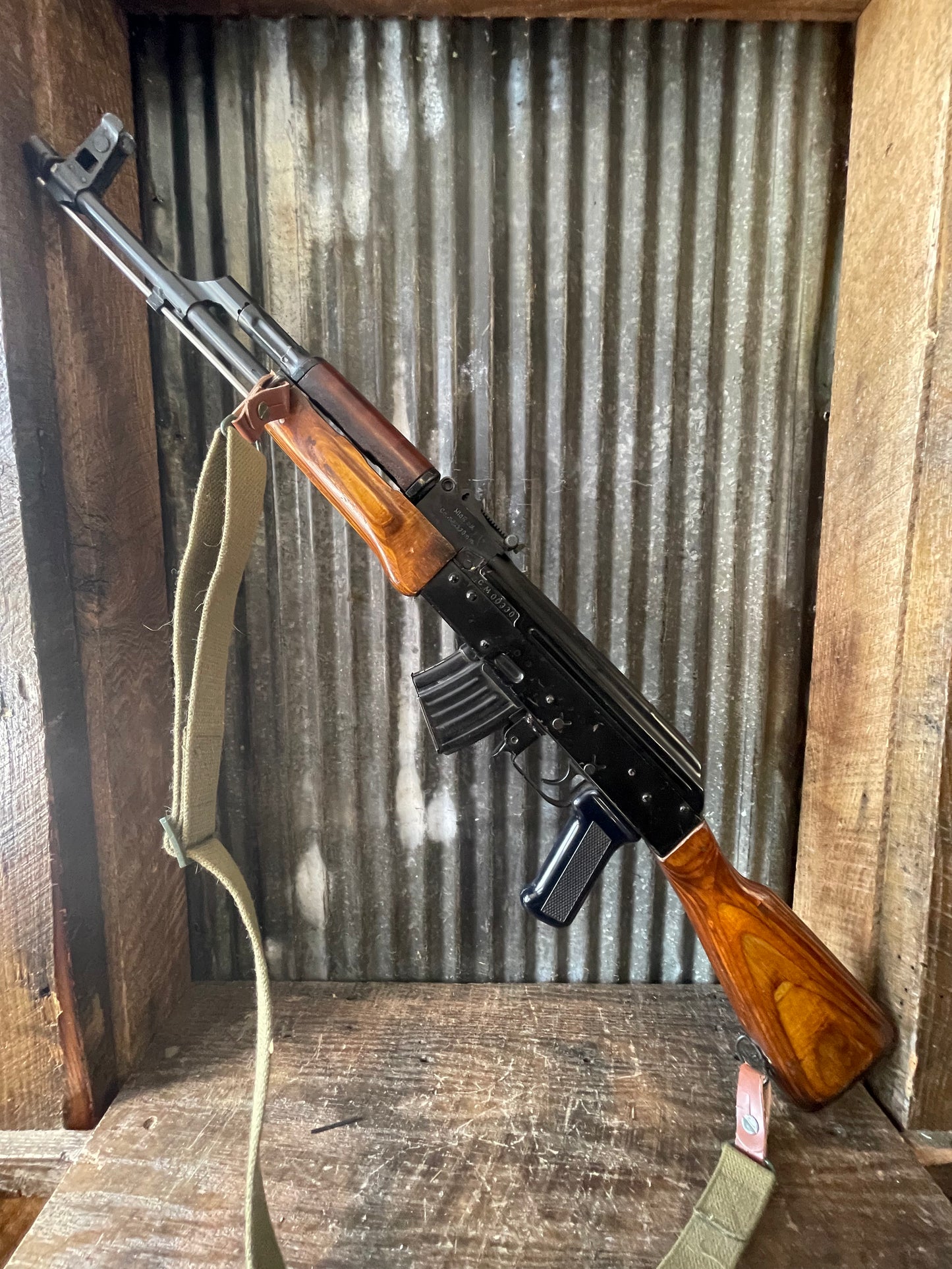 Egyptian Maadi AKM Semi-Automatic Rifle – 7.62x39 – Original Manual & Inspection Certificate