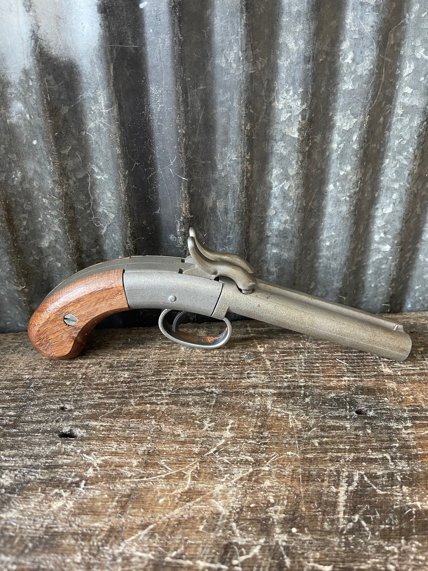 Hoppe’s Ethan Allen .36 Caliber Double-Barrel Percussion Pistol – Black Powder