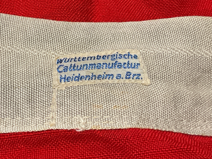 Original WWII German Kriegsmarine Reichkriegsflagge-Wurttemburgische Cattunmanufactur-Massive 6’x12’ War Flag