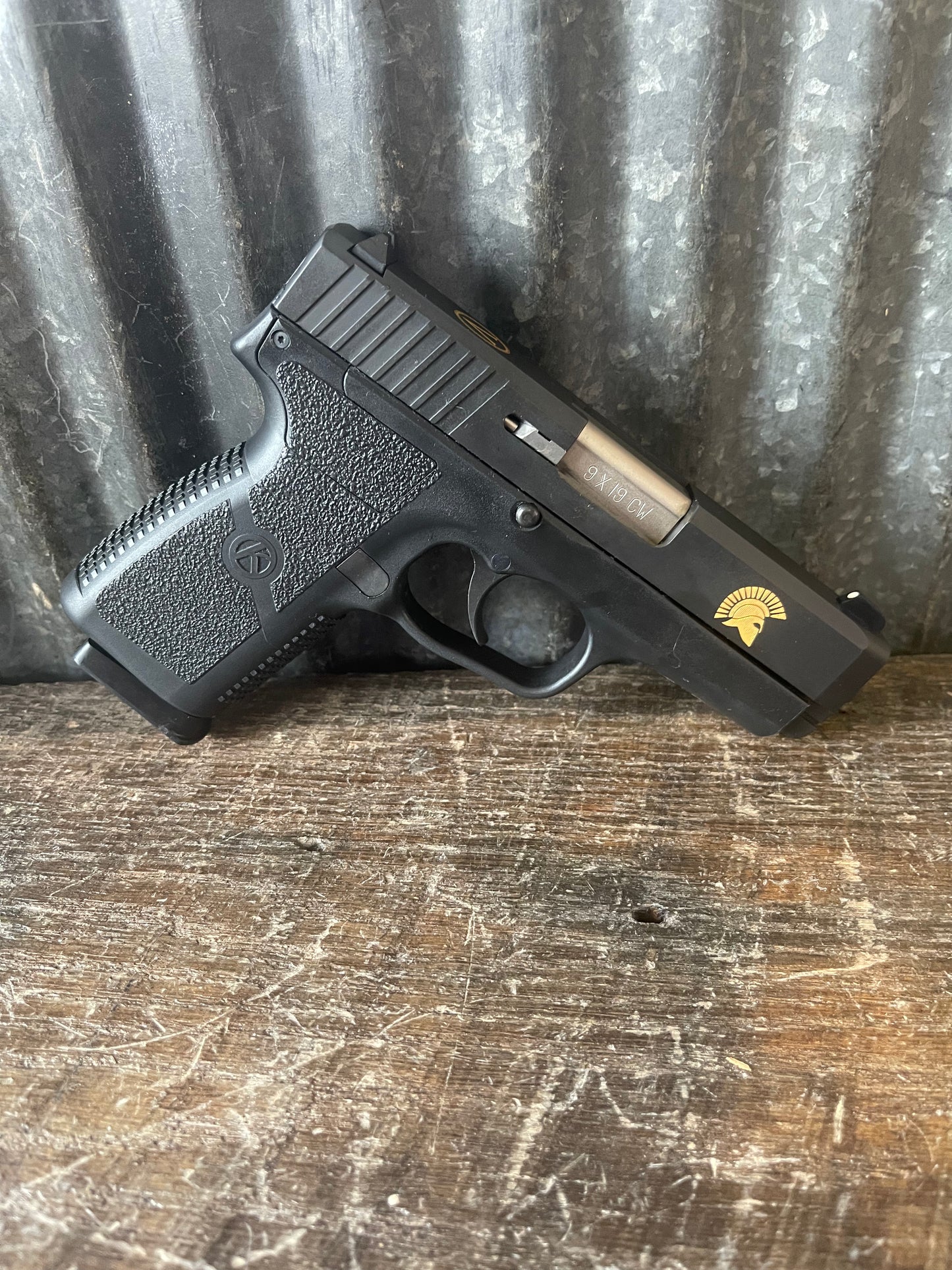 Kahr Arms CW9 “Molon Labe” Lew Horton Limited Edition 9mm – 1 of 200 – Box & Papers