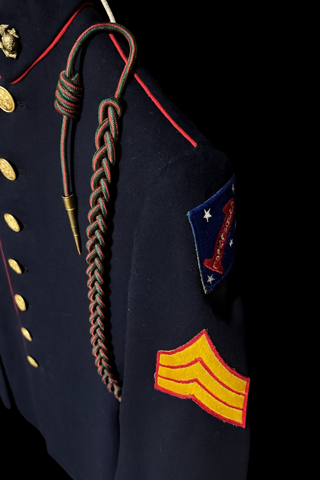 U.S. Marine Corps Dress Blue Uniform – Sergeant, 1st Marine Division “Guadalcanal”