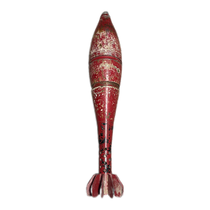 Inert German 12 cm Wurfgranate 42 mortar round