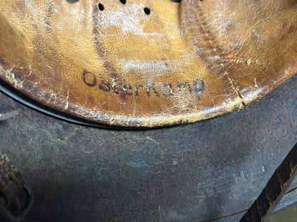 WWII German Luftwaffe M40 Combat Helmet – Named “Osterkamp”