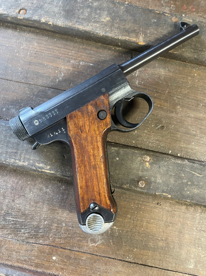 Japanese Type 14 Nambu Pistol – Showa 19 (1944) – All Matching – No Import Mark