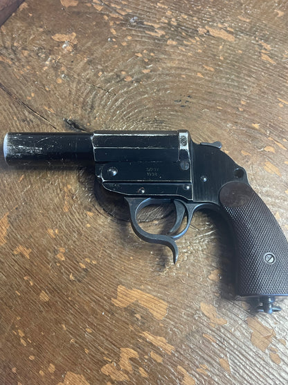 1938 German LP34 Flare Pistol – S/237 (ERMA) – Waffenamt Marked – Early WWII Production