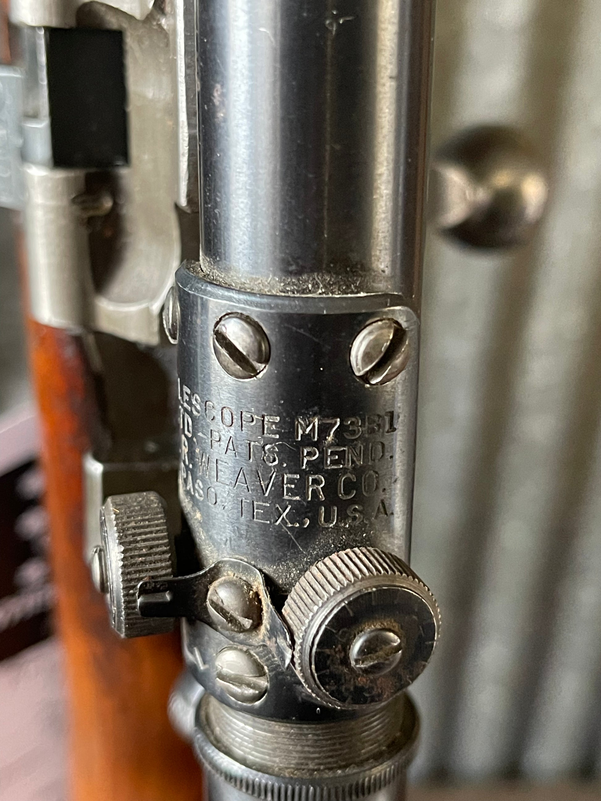 M73b1 U.S. Remington Model 1903A4 WWII Sniper Rifle – M73B1 Scope – Septembe ...
