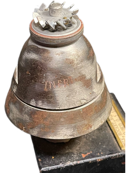Rare Inert U.S. Military Zuni Rocket Nose Fuze – MK 1/9 MOD 0, 5-Inch Aircraft (ACFT)