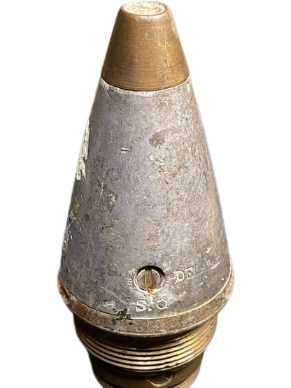 U.S. WWII-Era Inert M51A5 Point Detonating Fuze - Super Quick - LOT EOP-7-1