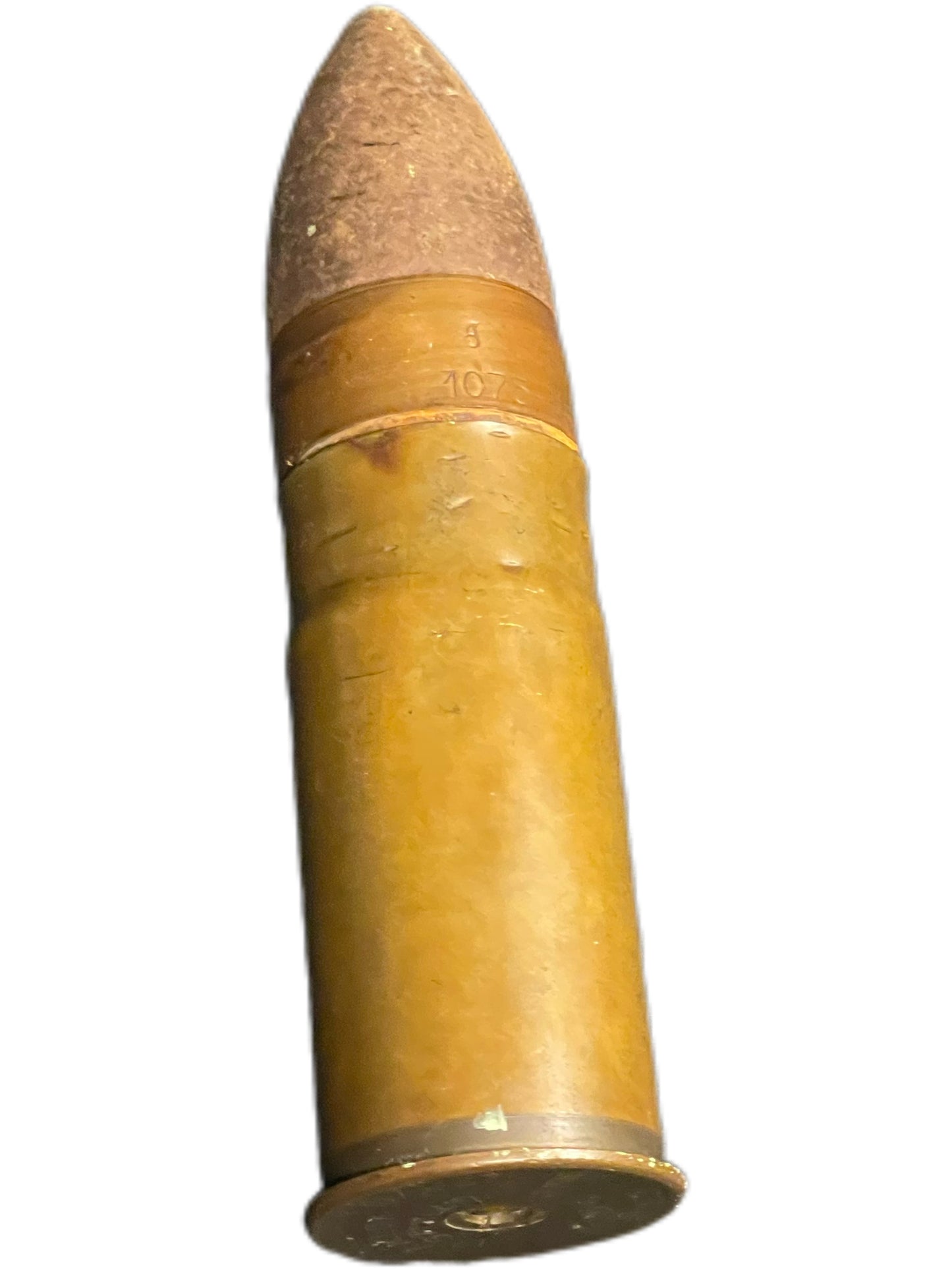 Inert 37mm M1916 High-Explosive Round – C & CO Production