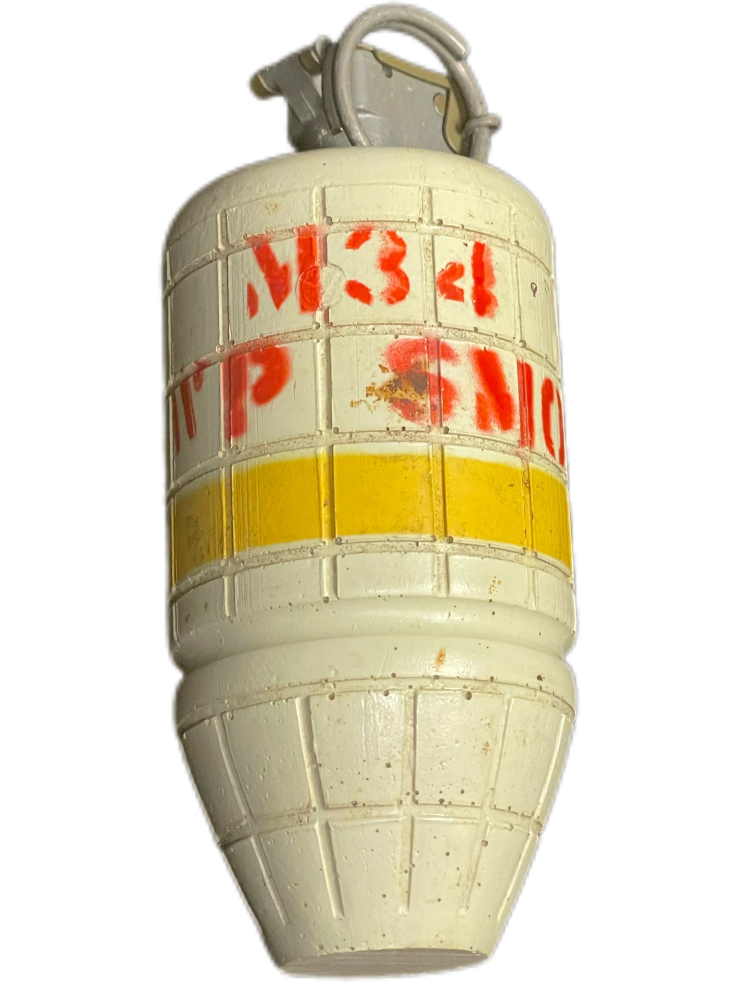 Inert M83 TP Smoke Grenade Replica with M201A1 Fuze