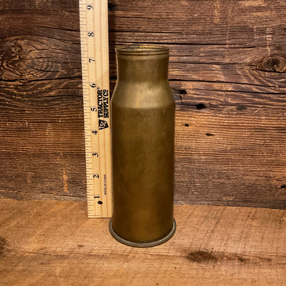 47mm French Tank Shell Casing Dated 1935