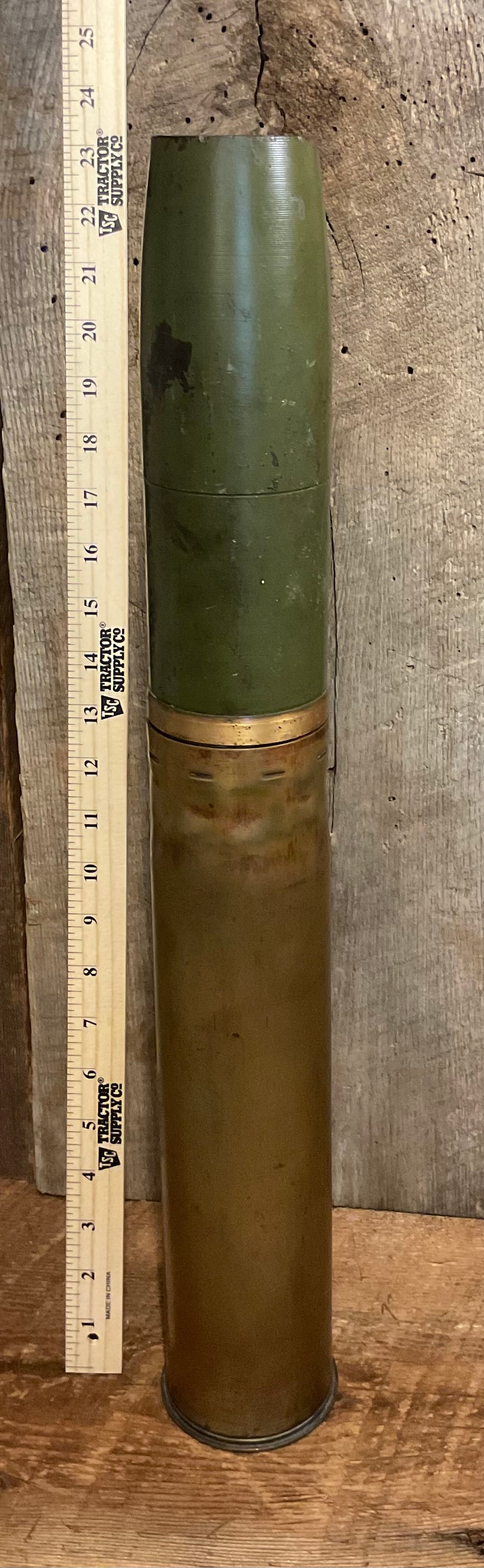 75MM M18 Brass case and M48 HE-Frag Projectile