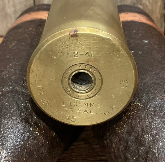 1.1 inch 75cal. Anti-Aircraft Shell Casing