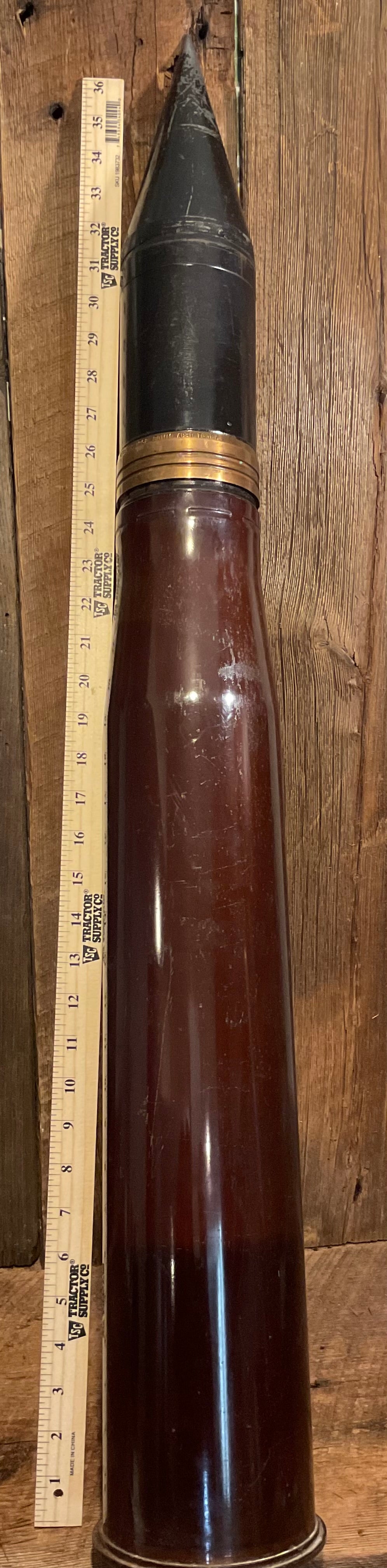 Inert 90MM Shell – Whiskey Rebellion Antiques