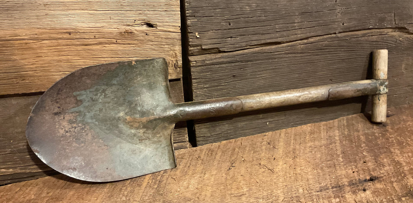 US Marked WWI Trench Shovel