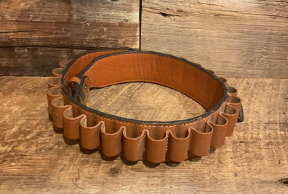 Leather 12ga Shell Belt