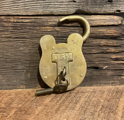 Jas. Morgan & Sons LTD. Brass Lock