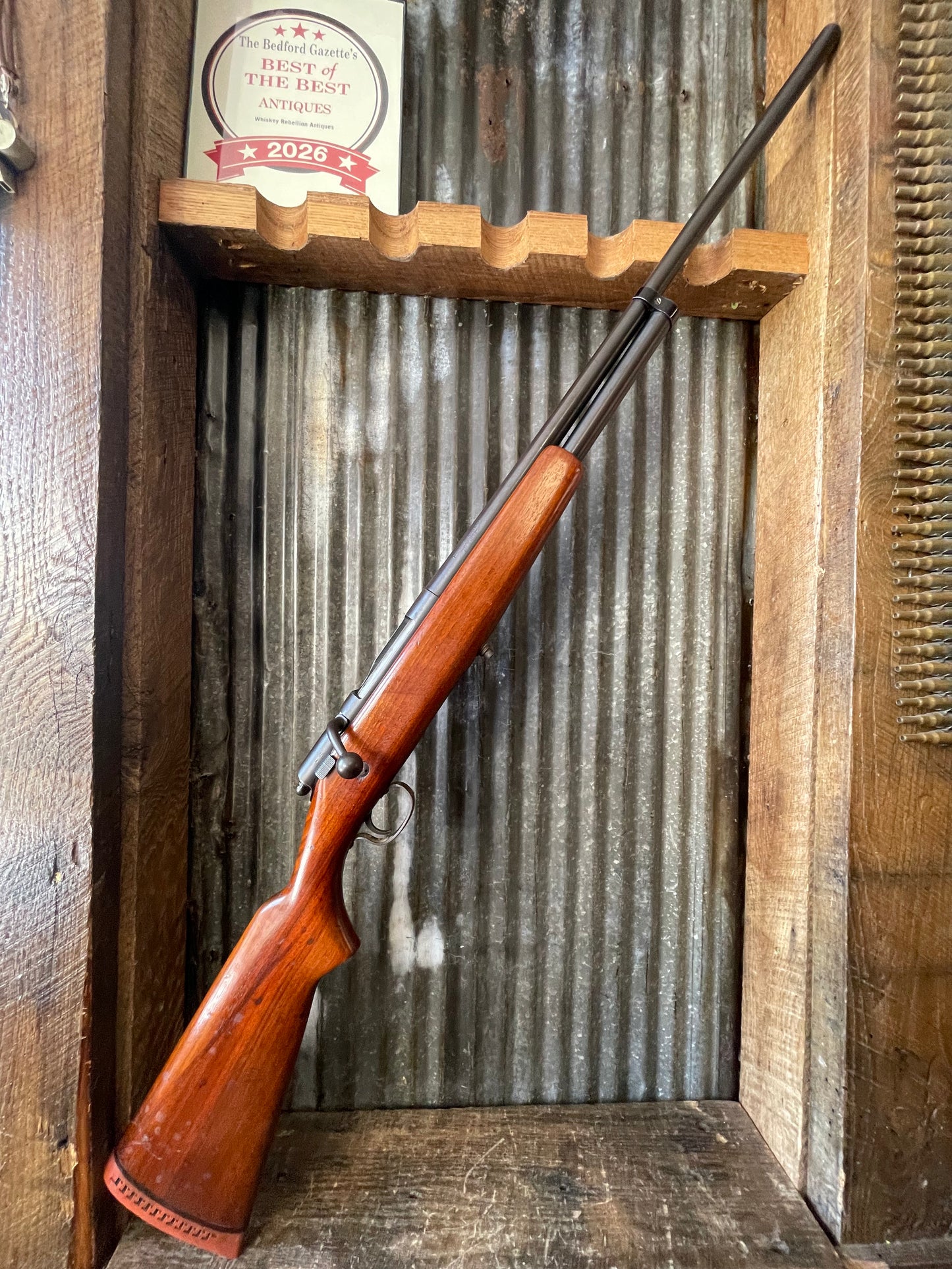 J.C. Higgins Model 583.22 – 20 Gauge – Bolt Action – Full Choke – Sears Roebuck – Good Used Condition