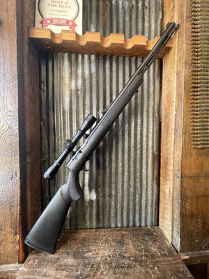 Thompson/Center Black Diamond – .50 Caliber – Inline Muzzleloader – Simmons 4x32 Scope – 209 Primer – Used Condition