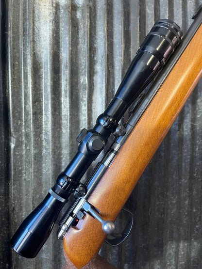Savage Anschutz Model 54 – .22 LR – Lyman All-American 8X Scope – Excellent Used Condition
