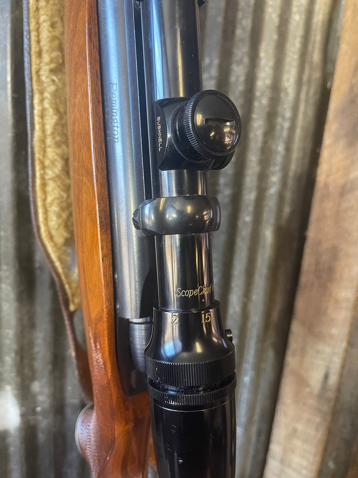 Custom Remington Model 788 – .308 Winchester – Mannlicher-Style Stock – Bushnell ScopeChief 1.5-4.5x – Padded Leather Sling