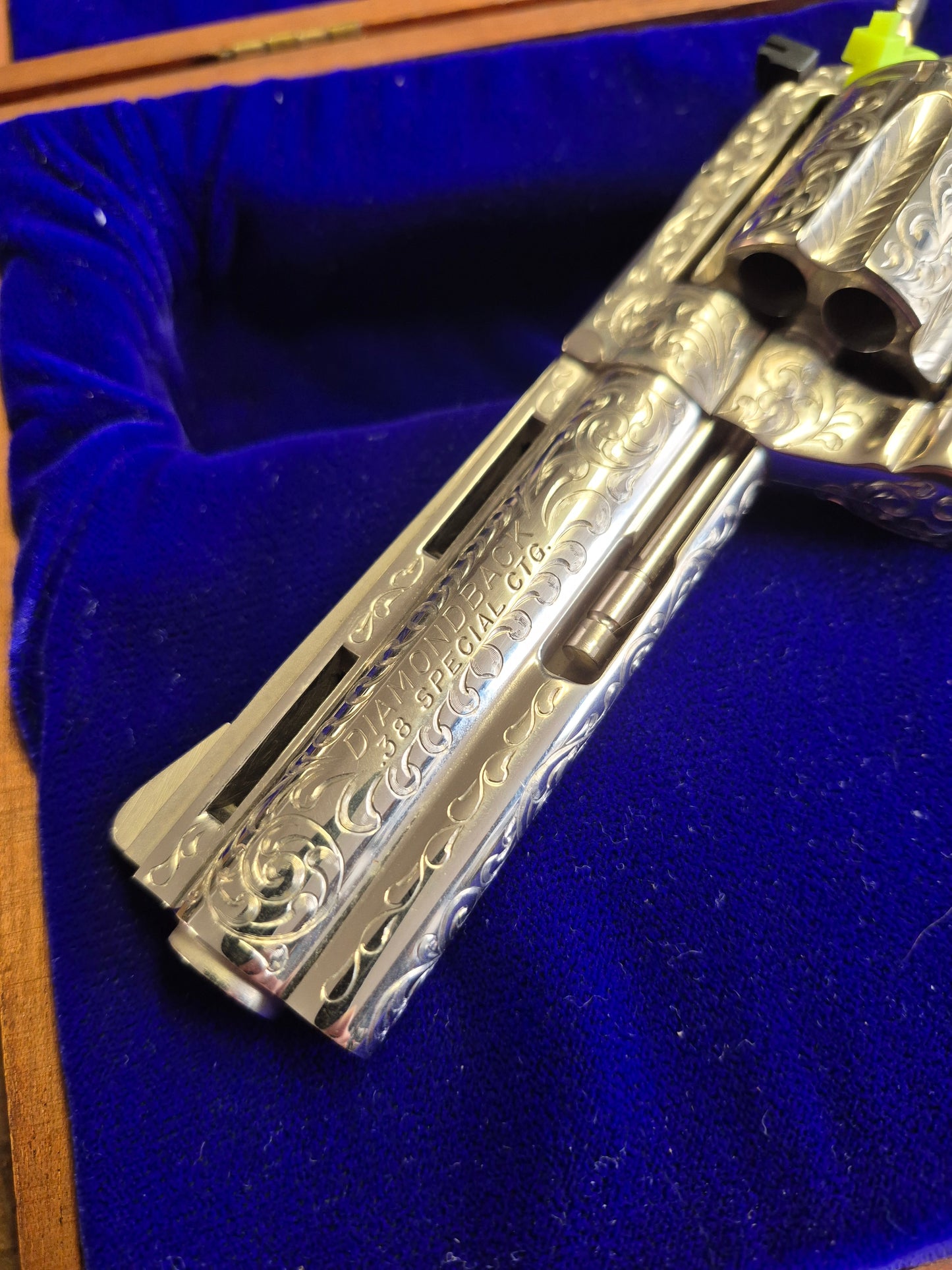 Colt Diamondback .38 Special Grade "D" Engraved