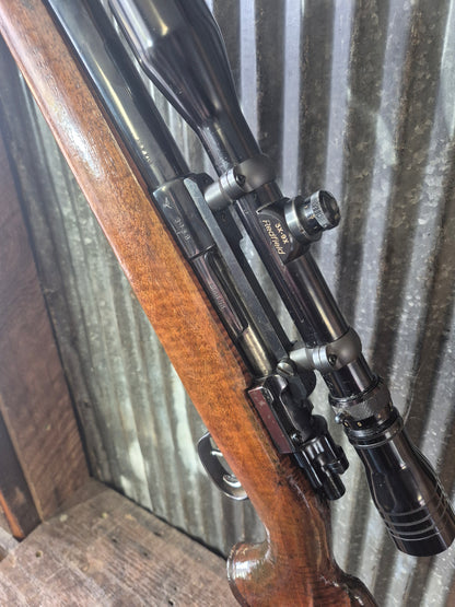 Custom Heavy Barrel Varmint 243 Mauser 98