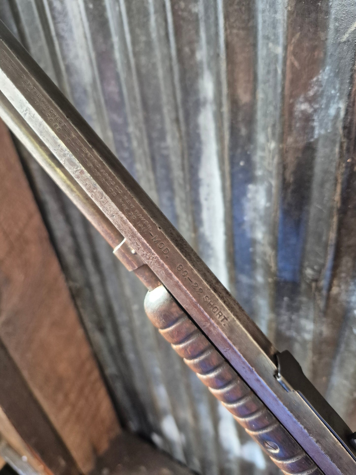 Winchester Model 90 .22 short.