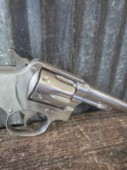 Smith and Wesson Pre-Model 10 Nickle .38 Special