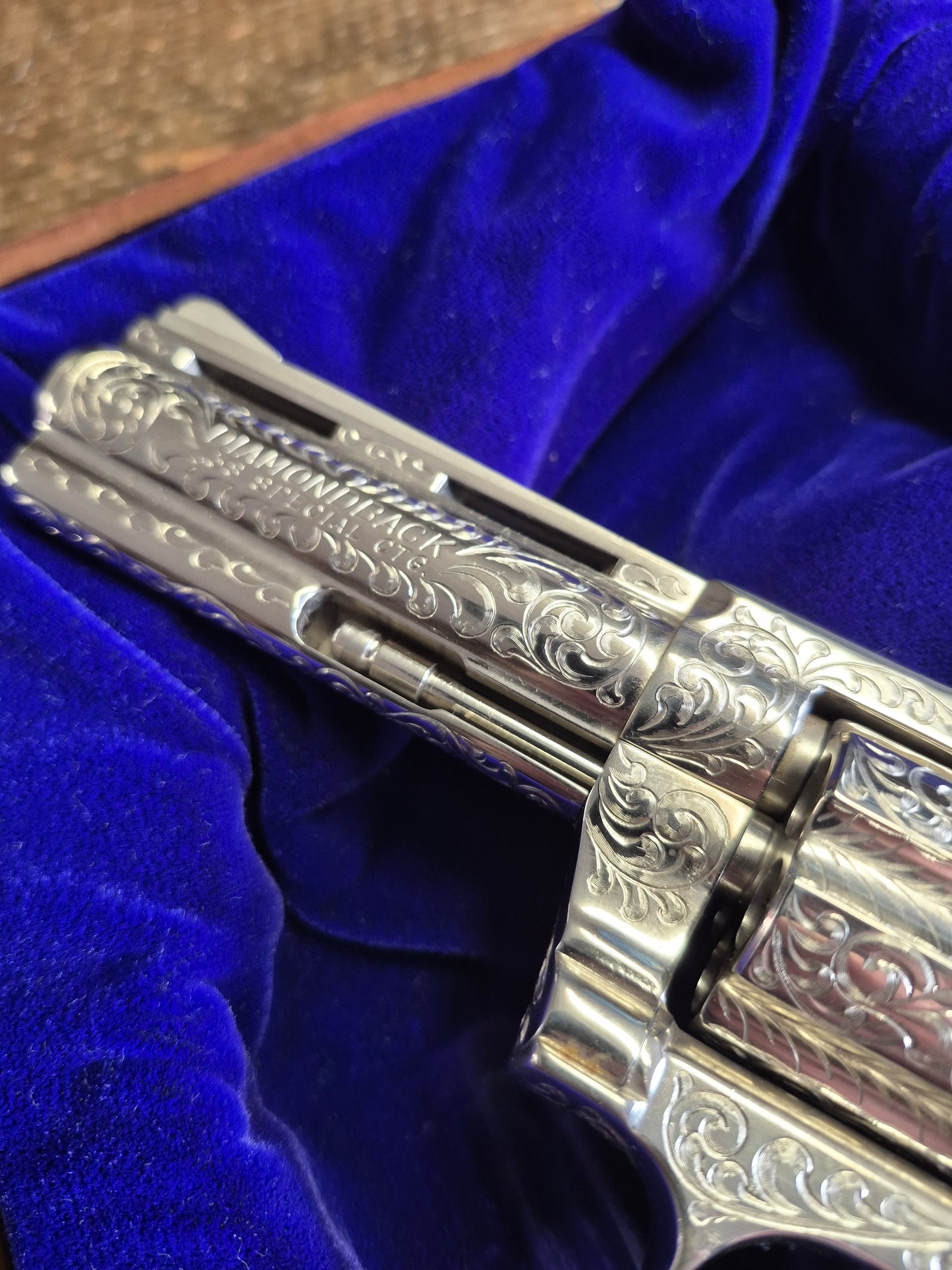 Colt Diamondback .38 Special Grade "D" Engraved